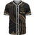 Palau Polynesian Baseball Shirt - Gold Tribal Wave Unisex Gold - Polynesian Pride