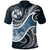 Tonga Polynesian Polo Shirt Ocean Style Unisex Blue - Polynesian Pride