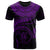 Niue Polynesian T Shirt Niue Waves (Purple) Unisex Purple - Polynesian Pride