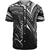 Kiribati Baseball Shirt - White Color Cross Style Unisex Black - Polynesian Pride