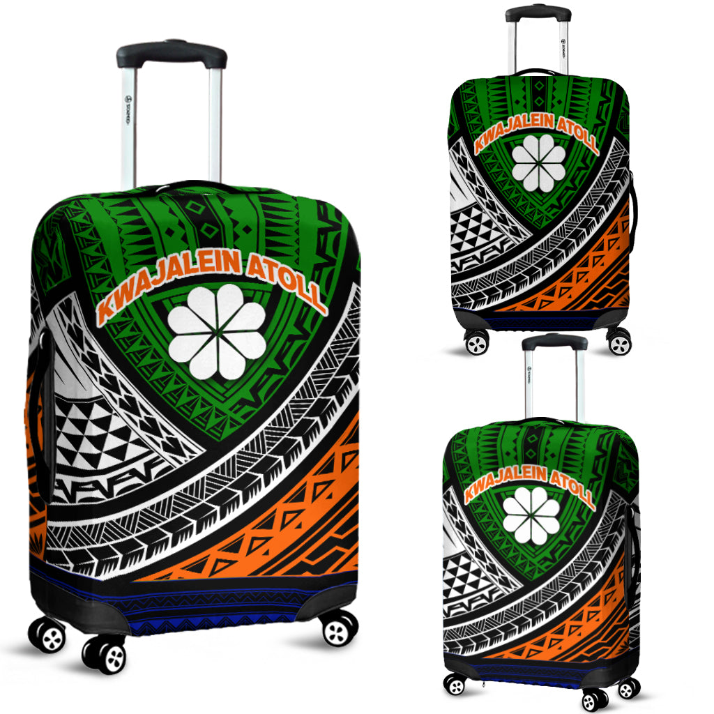 Kwajalein Atoll Tribal Pattern Luggage Covers - LT12 Luggage Covers Green - Polynesian Pride