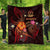 Vanuatu Polynesian Premium Quilt - Legend of Vanuatu (Red) - Polynesian Pride