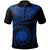 Nauru Polynesian Polo Shirt Nauru Waves (Blue) Unisex Blue - Polynesian Pride