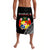 Tonga Lavalava Tongan Pattern Blithesome Version Black LT13 Black - Polynesian Pride