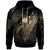 Marshall Islands Polynesian Hoodie Legend Gold Version Unisex Black - Polynesian Pride