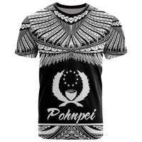 Pohnpei Polynesian T Shirt Pohnpei Pride White Version Unisex White - Polynesian Pride