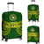 Cook Islands Rugby Luggage Covers - Tribal Pattern - LT12 Green - Polynesian Pride