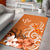 Kosrae Area Rug - Kosrae Spirit Orange - Polynesian Pride