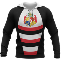 Tonga All Over Hoodie Step Style - Polynesian Pride