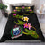 Samoa Polynesian Bedding Set - Plumeria Tribal Black - Polynesian Pride