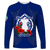 Hafa Adai Guam Legend Long Sleeve Shirt - LT12 Unisex Blue - Polynesian Pride