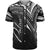 Palau Baseball Shirt - White Color Cross Style Unisex Black - Polynesian Pride