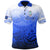 Guam Polo Shirt Tribal Tattoo With Seal Unisex Blue - Polynesian Pride