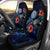 Northern Mariana Islands Polynesian Car Seat Covers - Blue Turtle Hibiscus Universal Fit Blue - Polynesian Pride