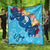 Yap Premium Quilt - Tropical Style Blue - Polynesian Pride