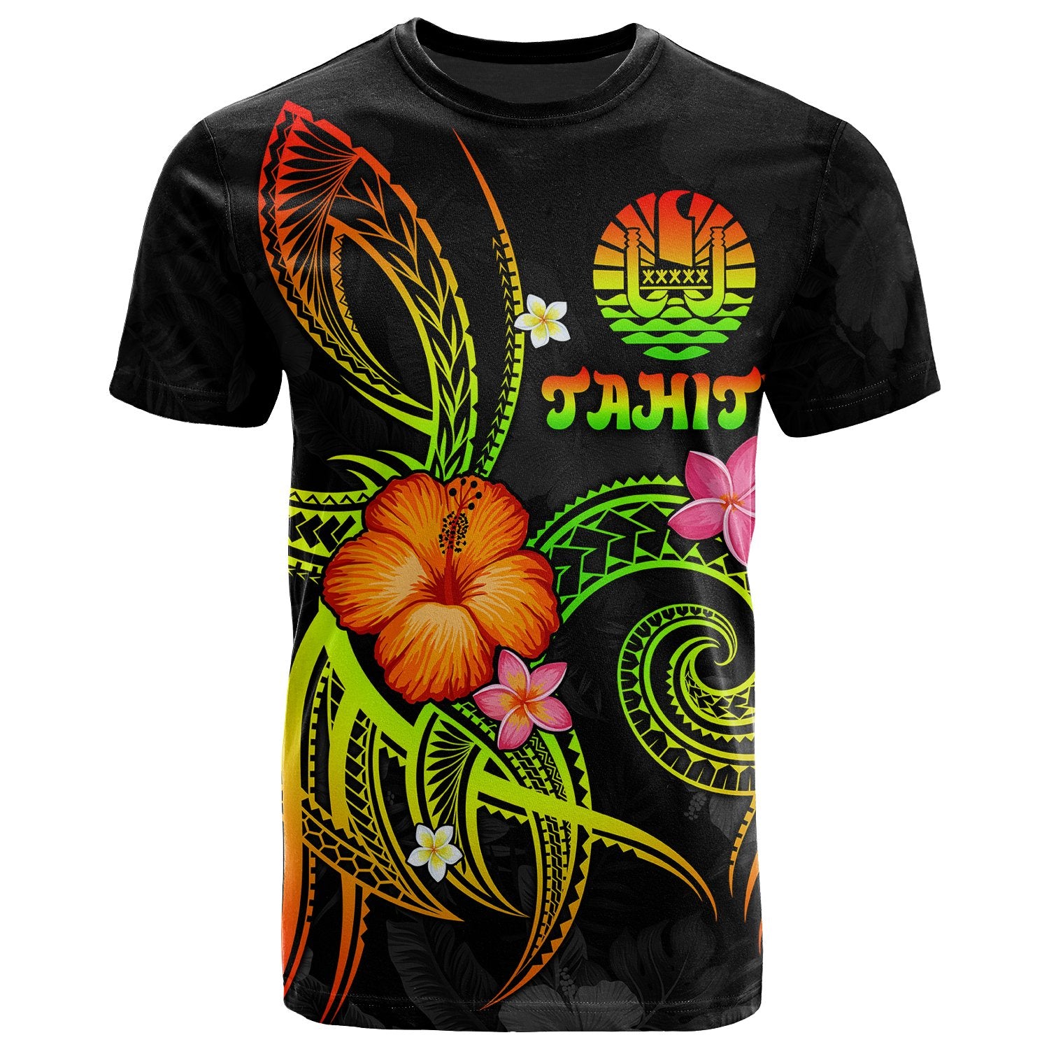 Polynesian Tahiti T Shirt Legend of Tahiti (Reggae) Unisex Art - Polynesian Pride