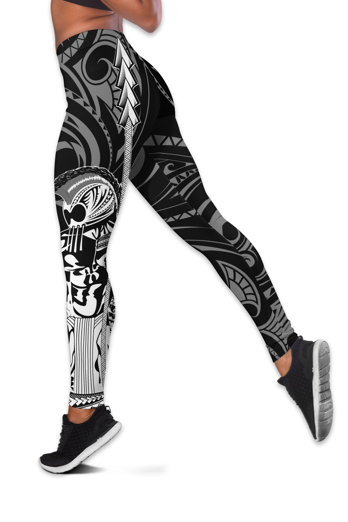 (Custom Personalised) Hawaii Ikaika Warrior Women Legging - LT2 - Polynesian Pride