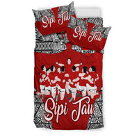 Tonga Rugby Ikale Tahi Sipi Tau Bedding Set - LT2 - Polynesian Pride