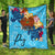 Papua New Guinea Premium Quilt - Tropical Style Blue - Polynesian Pride