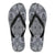 Polynesian Flip Flops Black And White Black - Polynesian Pride