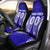 (Custom Personalised) Cook Islands Pukapuka Car Seat Covers - Tribal Pattern - LT12 Universal Fit Blue - Polynesian Pride