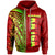 Polynesian Custom Hoodie Red SIAMAU Unisex RED - Polynesian Pride