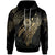 American Samoa Polynesian Hoodie Legend Gold Version Unisex Black - Polynesian Pride