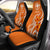 Hawaii Car Seat Covers - Hawaiian Spirit Universal Fit Orange - Polynesian Pride