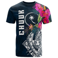 Chuuk T Shirt Chuuk Summer Vibes Unisex Blue - Polynesian Pride