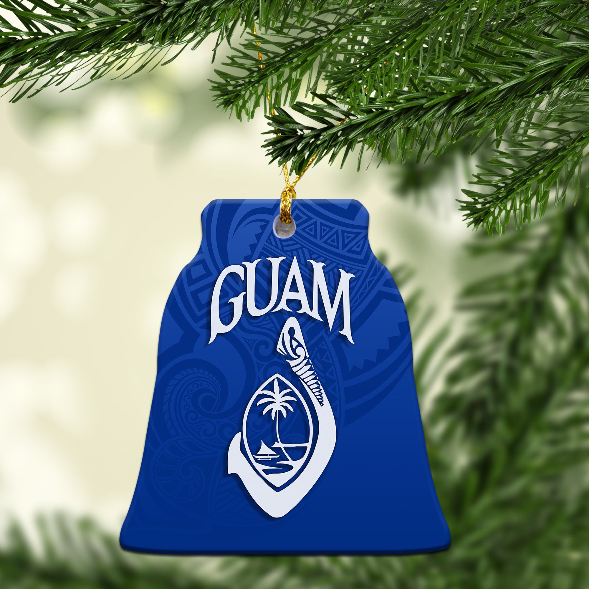 Guam Hook Christmas Ornament - LT12 - Polynesian Pride