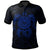 Tahiti Polynesian Polo Shirt Vintage Polynesian Turtle (Blue) Unisex Blue - Polynesian Pride