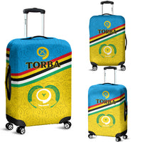 Vanuatu Torba Province Luggage Covers - Flag Style - LT12 Blue - Polynesian Pride