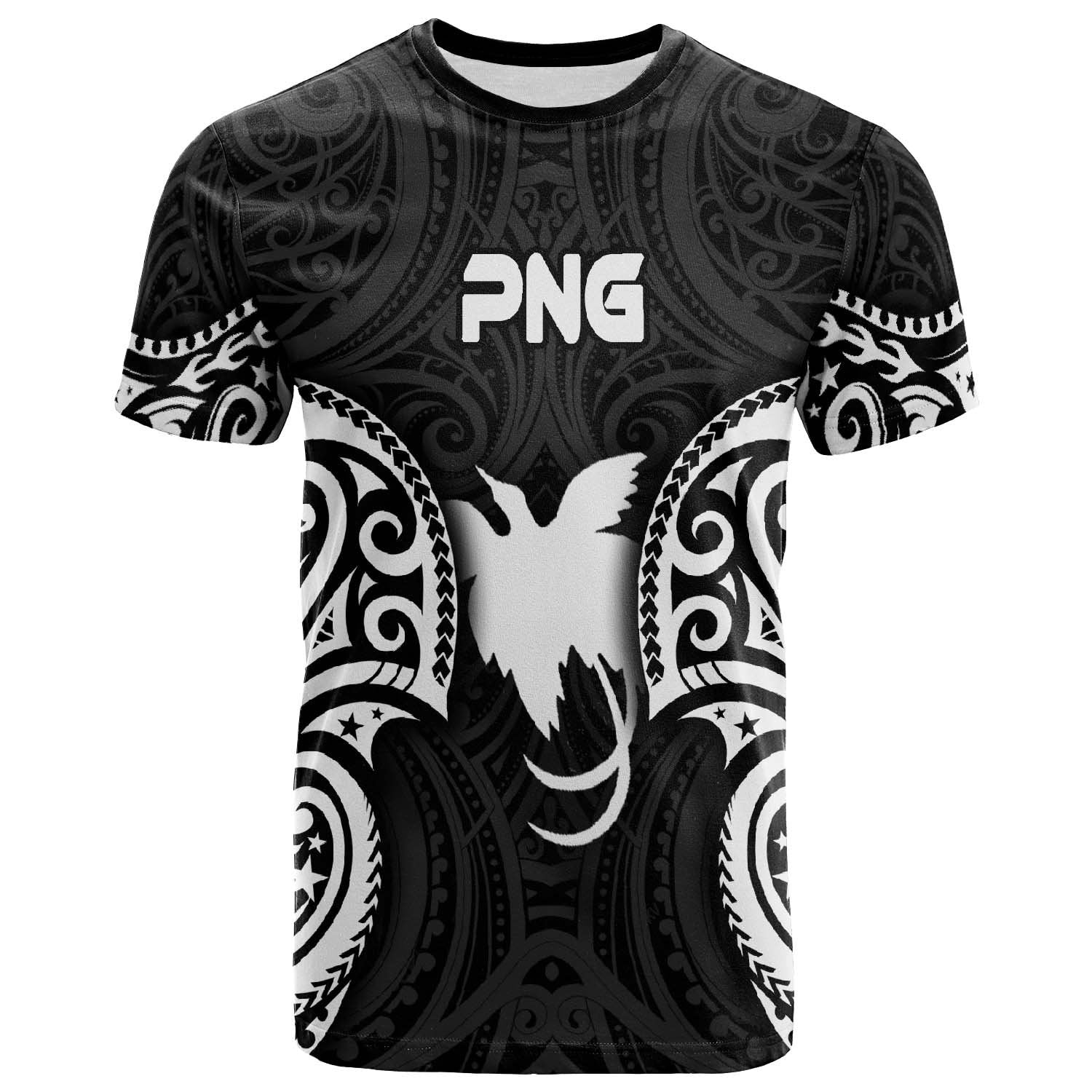 Papua New Guinea Polynesian T Shirt PNG Spirit White Unisex White - Polynesian Pride