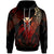 Hawaii Kanaka Maoli Polynesian Hoodie Legend Red Version Unisex Black - Polynesian Pride