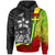 Fiji Polynesian Hoodie Reggae Turtle with Hook Unisex REGGAE - Polynesian Pride