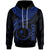 Chuuk Polynesian Hoodie Chuuk Waves (Blue) Unisex Blue - Polynesian Pride