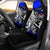 Fiji Car Seat Cover - The Flow OF Ocean Blue Color Universal Fit Blue - Polynesian Pride