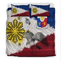 Philippines Filipino Tribal Eagle Bedding Set - LT2 WHITE - Polynesian Pride