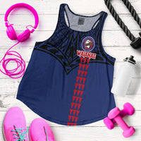Waianae High School Pride Women Tank Top - LT12 Blue - Polynesian Pride