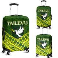 Tailevu Rugby Union Fiji Luggage Covers - Tapa Pattern - LT12 Green - Polynesian Pride