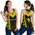 Hawaii Kanaka Polynesian Women's Racerback Tank Active Yellow Yellow - Polynesian Pride