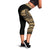 Polynesian Rising 4th Capris A6 Women Black - Polynesian Pride