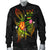 Fiji Polynesian Men's Bomber Jacket - Legend of Fiji (Reggae) - Polynesian Pride