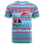 Fiji Christmas T Shirt Ugly Christmas LT12 Unisex Blue - Polynesian Pride