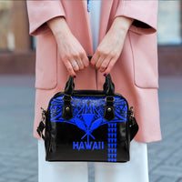 Hawaii Polynesian Blue Tribal Shoulder Handbag - LT12 - Polynesian Pride