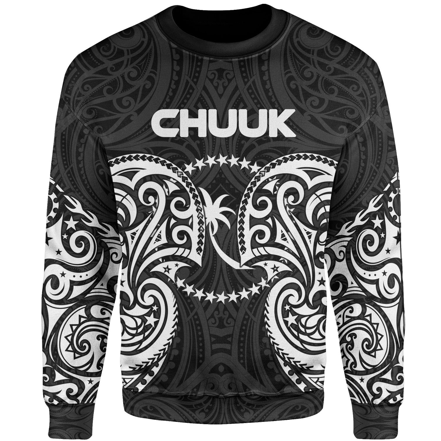 Chuuk Polynesian Sweater - Spirit Style White Unisex White - Polynesian Pride