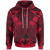 Chuuk Custom Hoodie Red Seal with Polynesian Tattoo Unisex Red - Polynesian Pride