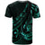 Yap T Shirt The Flow of The Ocean Green - Polynesian Pride