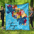 Tonga Premium Quilt - Tropical Style Blue - Polynesian Pride