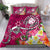 Fiji Bedding Set - Turtle Plumeria (Pink) Pink - Polynesian Pride